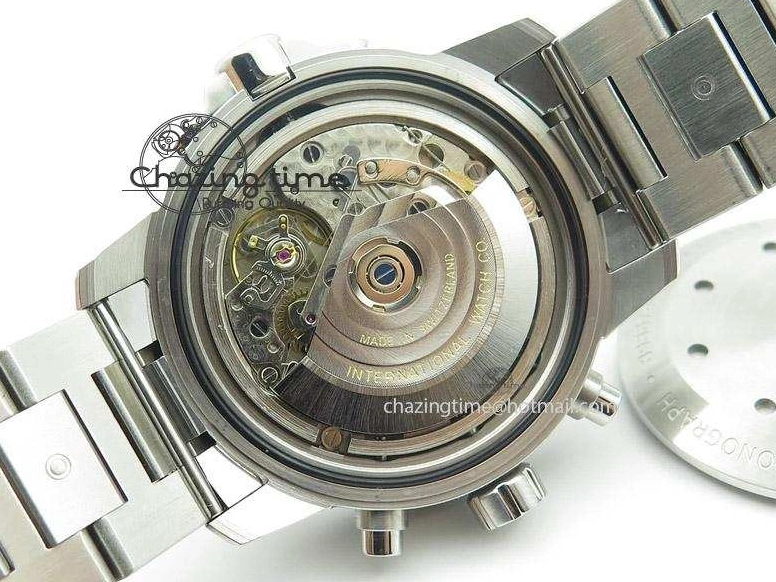 MIROTIME 0314 Classic Aquatimer Chrono IW376803 V6F 1:1 Best Edition Black Dial On SS Bracelet A 7361